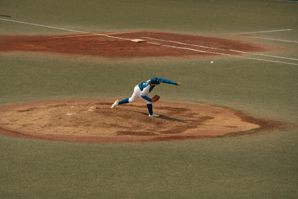 Matt Brash pitching