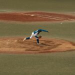 Matt Brash pitching
