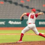 Matt Brash pitching