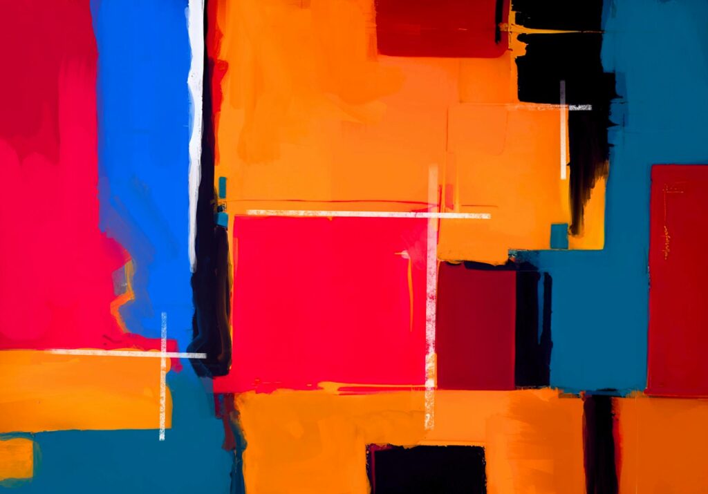 modern art color palettes