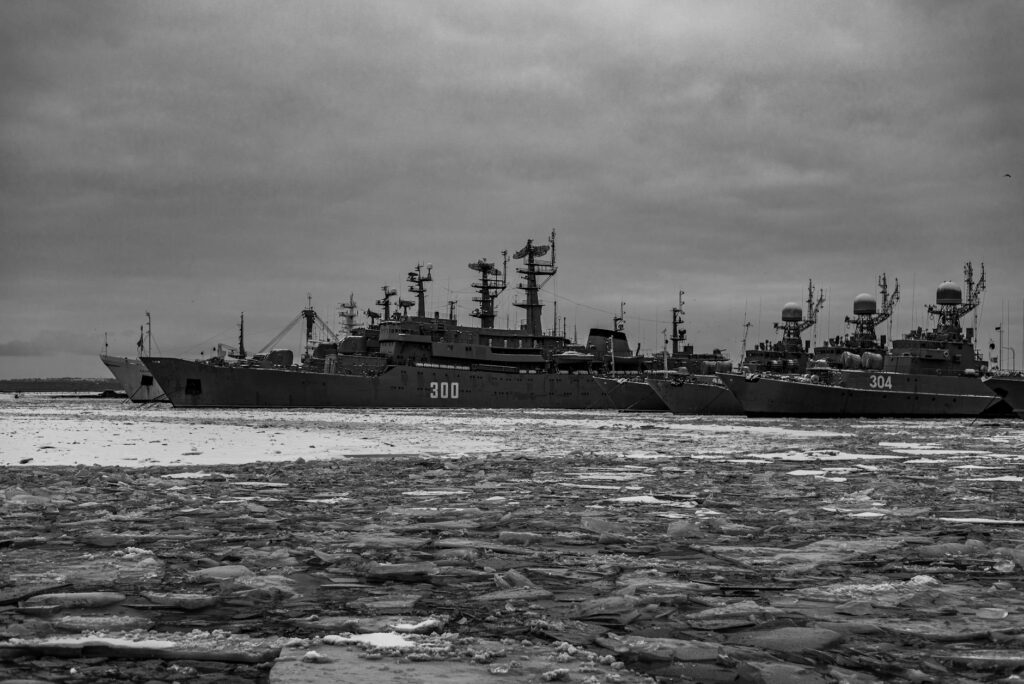 modern naval fleet