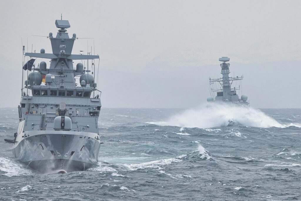 naval fleet modern