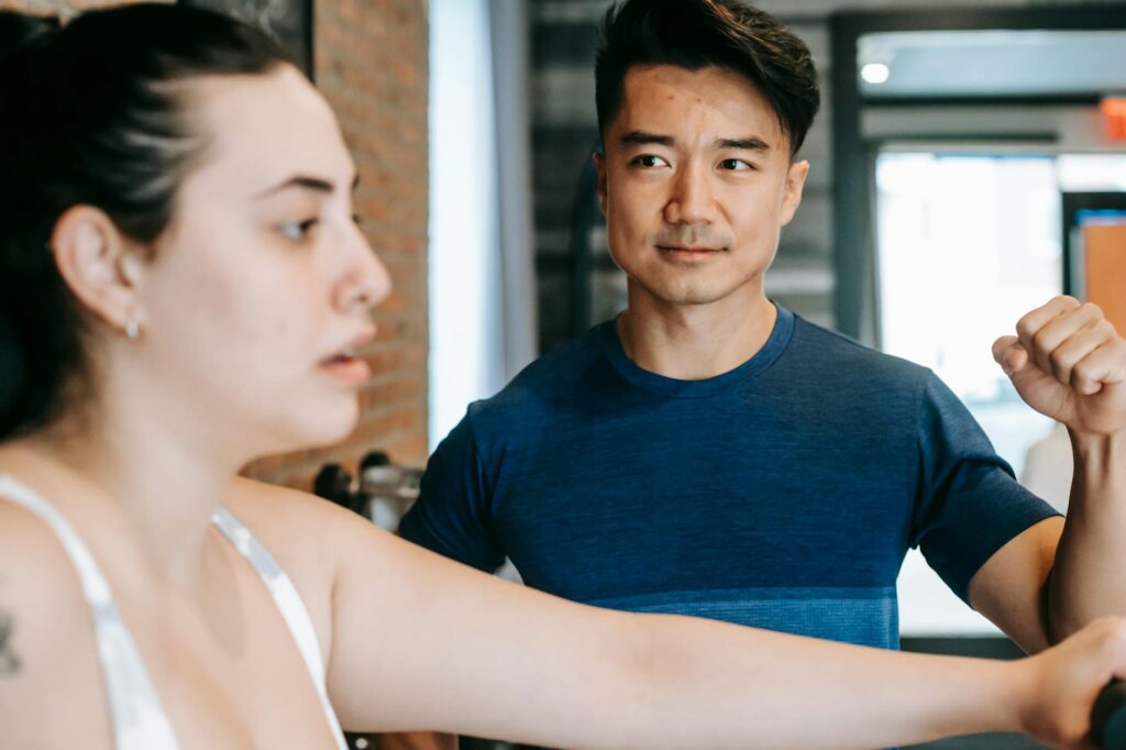 person building personal brand style