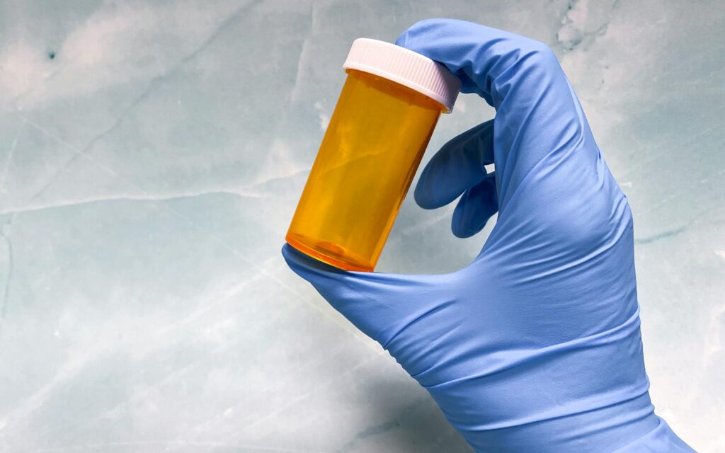prescription drug bottle
