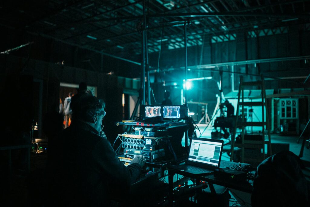 TV production set