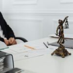 scales of justice gavel