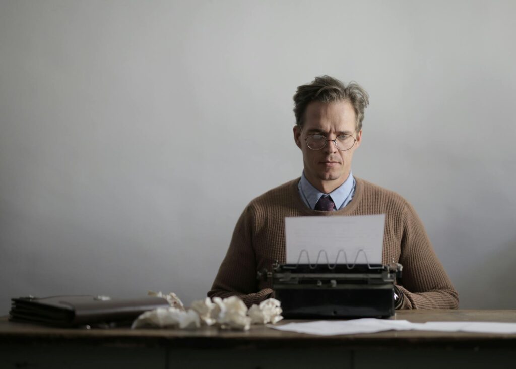 showrunner working in writers room
