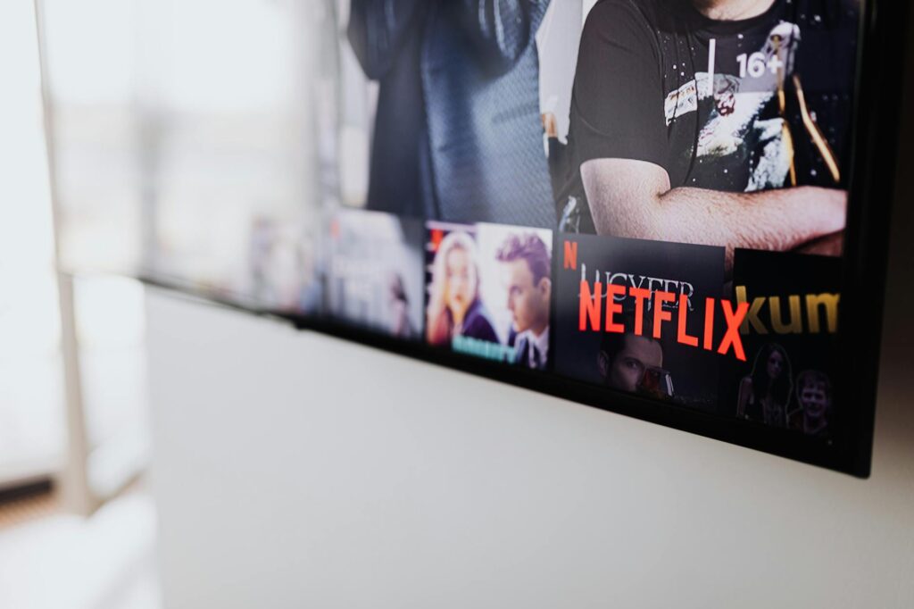 streaming service interface
