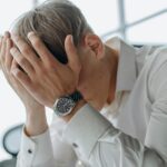 stressed celebrity public figure