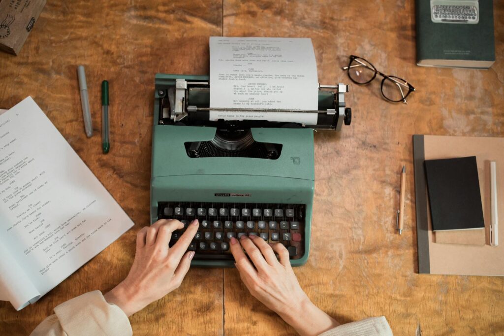 writers room table discussion